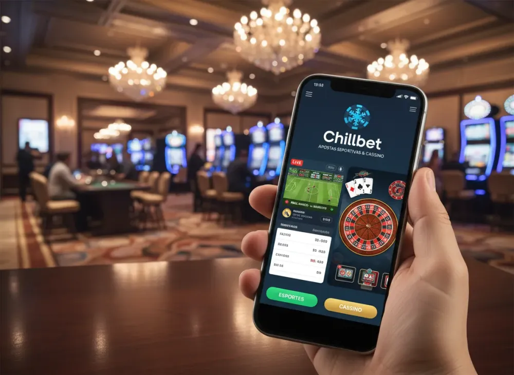 Chillbet app para apostas esportivas e cassino no celular
